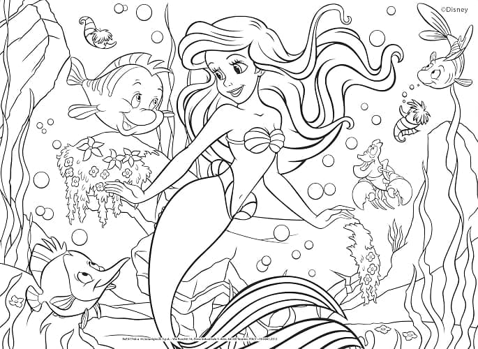 Lisciani - DISNEY PRINCESSES - 4 Puzzles pour Enfants dès 4 ans - 4 x 48 pièces - MaxiFloor 35x25 cm - Puzzles 2 en 1 - Double Face avec Verso à Colorier - Jeux Educatifs Favorisant la Concentration thumbnail 8