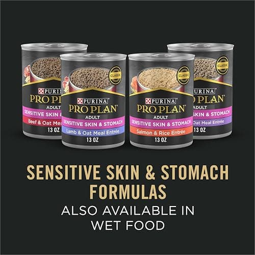 Purina Pro Plan Sensitive Skin and Stomach Dry Dog Food Turkey and Oat Meal - 24 lb. Bag thumbnail 8