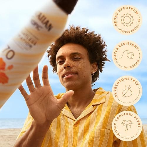 Hawaiian Tropic Weightless Hydration Clear Spray Sunscreen SPF 30, 6 oz | SPF 30 Sunscreen Spray, Sunblock, Oxybenzone Free, 6 oz each Twin Pack thumbnail 5