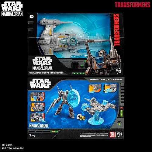 Transformers x Star Wars 7.5-Inch N-1 Starfighter Action Figure thumbnail 9