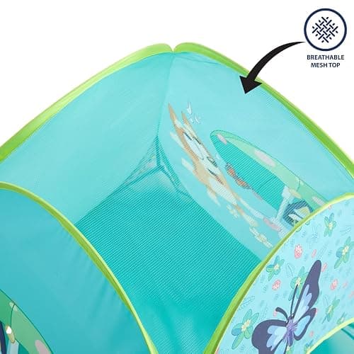 Bluey 3-Piece Adventure Slumber Set – Pop-Up Play Tent, Pillow & Flashlight, Fun Indoor Playhouse for Kids Ages 3+, Perfect for Sleepovers, Camping, or Bedroom Play - Bluey thumbnail 6