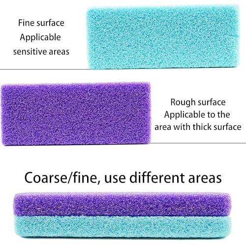 6Pcs Professional Pedicure Foot Pumice Stone for Feet Skin Callus Remover and Scrubber for Dead Skins Sided thumbnail 4