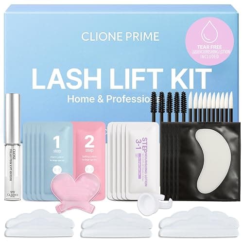 Korean Lash Lift Kit - Eye Brow Lamination Kit Eyelash Perm Kit Eyelash Lift Kit Lash Perm Eyebrow Lamination - Blue - Image 1