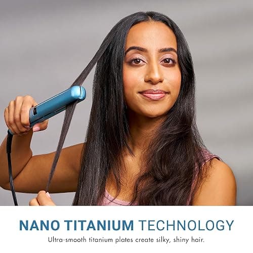 BaBylissPRO Nano Titanium Flat Iron Hair Straightener, Digital Flat Iron for Pro Salon Results, Styling Tool for All Hair Types thumbnail 2