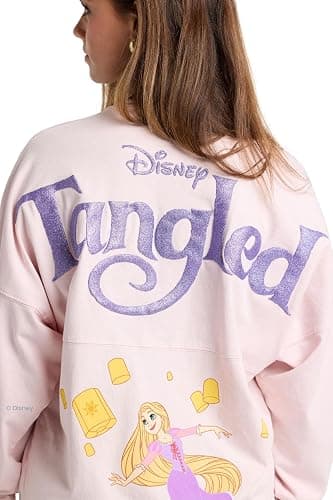 Spirit Jersey, Official Disney Princess Collection, Long Sleeve Oversized Pullover Shirt, Unisex, Relaxed Fit, 100% Cotton thumbnail 4
