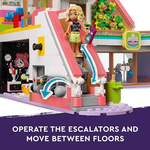 LEGO Friends Heartlake City Shopping Mall with 5 Toy Shops for 8 Plus Year Old Girls, Boys & Kids, Role-Play Toys, Features 7 Minidoll Characters, Birthday Gift Idea 42604 thumbnail 7
