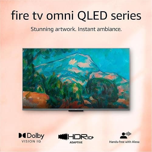 Amazon Fire TV 50" Omni QLED Series 4K UHD smart TV, Dolby Vision IQ, Fire TV Ambient Experience, local dimming, hands-free with Alexa thumbnail 6