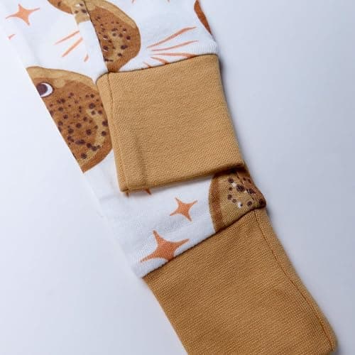 HonestBaby baby-boys 2-piece Pajamas Sleepwear Pjs 100% Organic Cotton for Baby, Toddler, Kids, Boy thumbnail 4