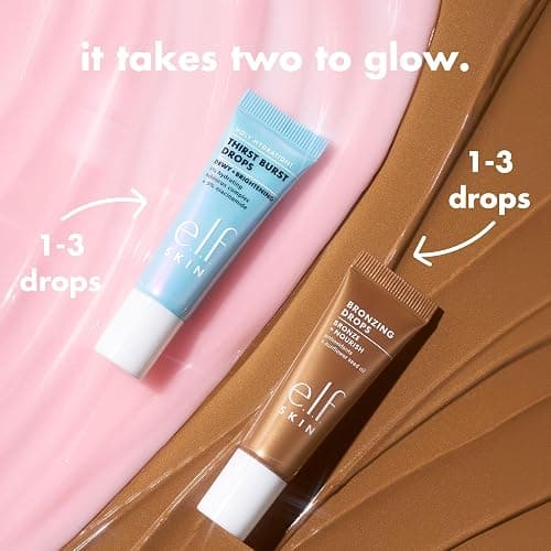 e.l.f. SKIN The Hottest Drops Duo, Holy Hydration! Thirst Burst & Bronzing Skincare Set, For A Dewy, Sun-Kissed Look, Vegan & Cruelty-Free thumbnail 3