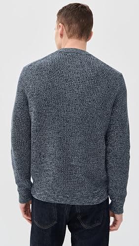 Madewell Men's Marled Cotton Shaker Stitch Crewneck Sweater thumbnail 4