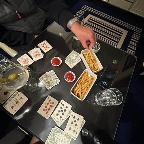 Conversation & Playing Cards – Multi-Purpose Deck with Vintage Design, Thought-Provoking Questions & Conversation Starters for Date Nights, Family Time, Travel, and Game Nights – The Tumler Deck thumbnail 7