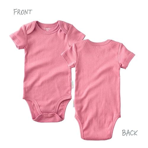 Butterblu Baby Avery 10-pack Short Sleeve Bodysuits​ 100% Organic Cotton for Baby Boys​ & Girls thumbnail 3