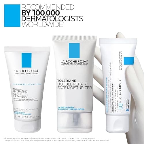 La Roche-Posay Toleriane Double Repair Face Moisturizer, Daily Moisturizer Face Cream with Ceramide & Niacinamide for All Skin Types, Immediate Comfort & Long Lasting Hydration, Fragrance Free thumbnail 2