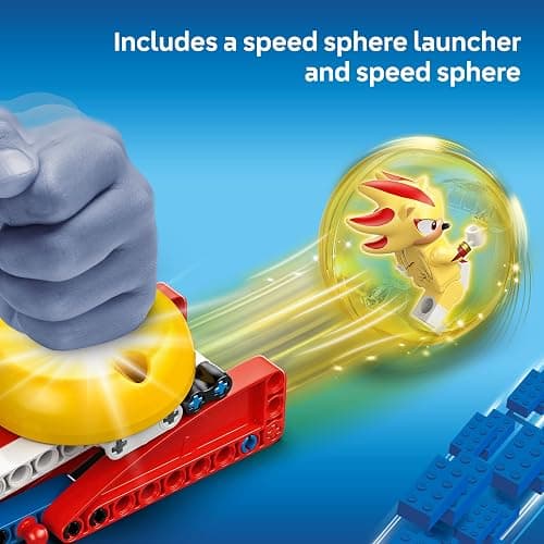 LEGO Sonic The Hedgehog Super Shadow vs. Biolizard, Gamer Gift for Boys and Girls, Fun Collectible Playset for Kids and Video Game Character Fans Who Love Action Toys 77003 thumbnail 3