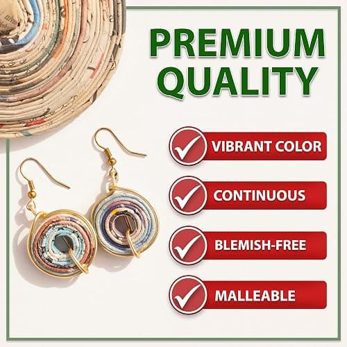 Mandala Crafts 14 Gauge Anodized Aluminum Craft Wire for Jewelry Making - 60 FT Colored Flexible Silver Tone Wire - Bendable for Bonsai Armature Crafting Sculpting thumbnail 6