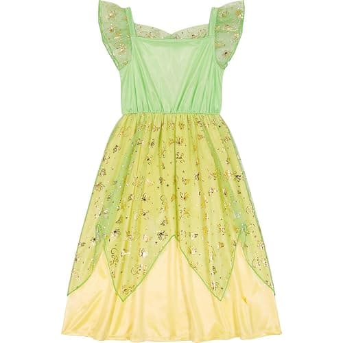Disney Girls' Princess Dress Nightgown, Fantasy Gown, Soft & Cute Pajamas for Kids thumbnail 2