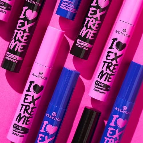 essence | I Love Extreme Volume Mascara Waterproof | Paraben Free | Cruelty Free | Black (Pack of 1, Waterproof) thumbnail 8