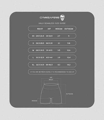 Gymreapers Halo Seamless Shorts for Women - Squat Proof High Waisted Glute Scrunch, Quick Drying Biker, Yoga Running Gym thumbnail 6