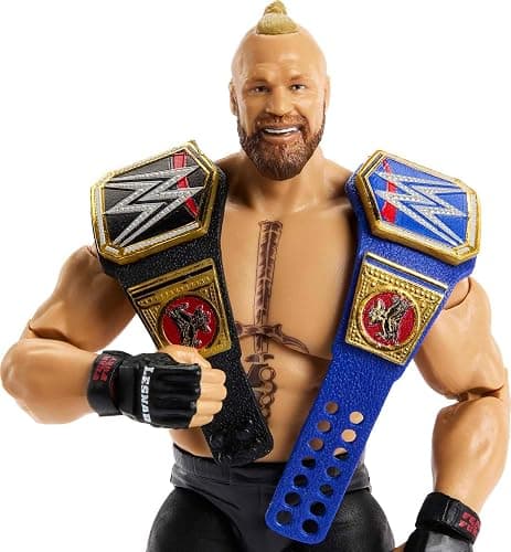 Mattel WWE Brock Lesnar Ultimate Edition Action Figure with Interchangeable Accessories, Articulation & Life-Like Detail, 6-inch - Image 1