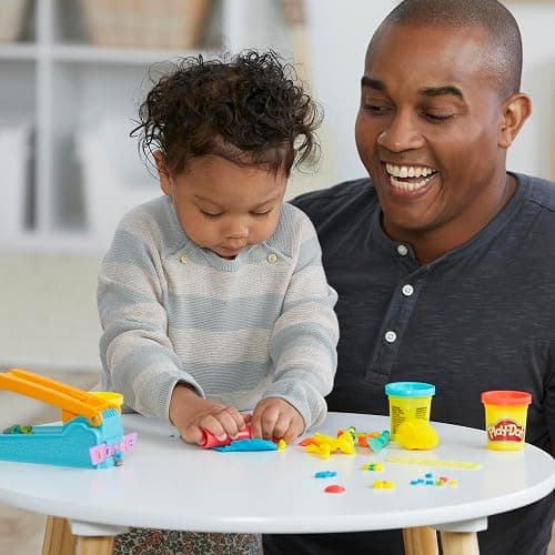 Play-Doh Fun Factory Starter Set, Preschool Toys for 3 Year Old Girls & Boys & Up, Kids Arts and Crafts Kit, 3 Modeling Compound Colors thumbnail 8