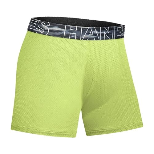 Hanes boys Hanes Boys' Performance Tween Boxer Briefs Underwear, X-temp, Assorted Solids, 6-pack thumbnail 4
