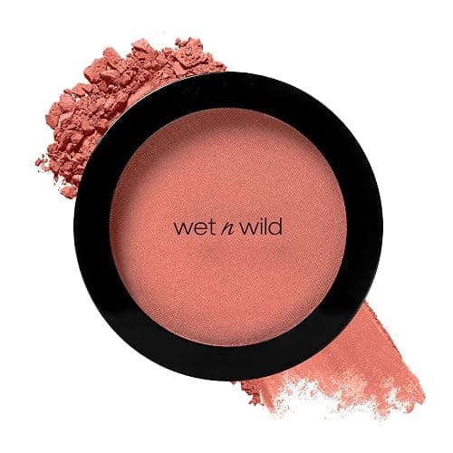 wet n wild Color Icon Blush, Effortless Matte Natural Sheer Glow & Seamless Blend, Luxuriously Infused Smooth Jojoba Oil, Cruelty-Free & Vegan - Bed of Roses - Image 1