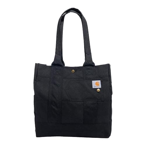 Carhartt Vertical, Durable Water Resistant Tote Bag with Snap Closure thumbnail 2