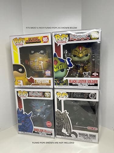 [6 Pack] 6-Inch Funko Pop! Protector Clear Display Case Box for 6" Funko Pop! Figures - 0.50mm PET Plastic thumbnail 2