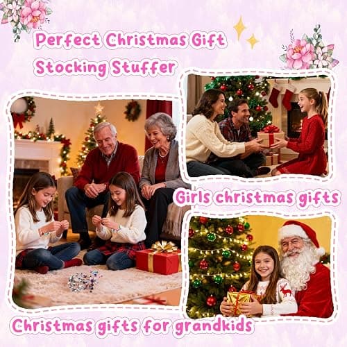 COO&KOO Girls Charm Bracelet Making Kit: Unicorn Jewelry Making Kit Gifts Crafts for Girl 8-12 A Perfect Girls Toy for Ages 6 7 8 9 10 Girl That Imagination Self-Expression and Inspires Creativity thumbnail 2