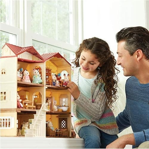 Calico Critters, Hopscotch Rabbit Family, Dolls, Doll House Figures, Collectible Toys thumbnail 5