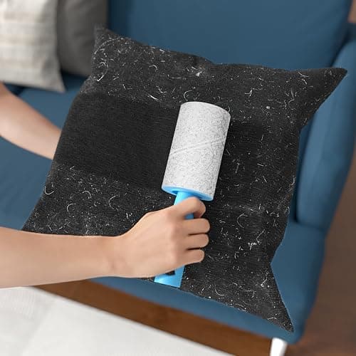 Extra Sticky Lint Roller, Mega Value Set 400 Sheets for Pet Hair Removal, Dog and Cat Lint Remover for Clothes, Furniture, Carpet thumbnail 2