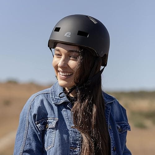 Retrospec Dakota Adult Bike Helmet for Adults - Multi-Sport Protection for BMX, Skating, Scooter, and Skate - Adult Men Skateboard Helmets - Matte Black - Large thumbnail 6