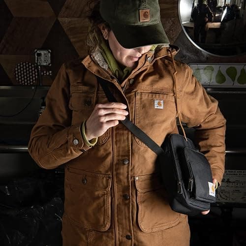 Carhartt Crossbody Zip Bag, Durable, Adjustable Crossbody Bag with Zipper Closure for Men and Women thumbnail 6