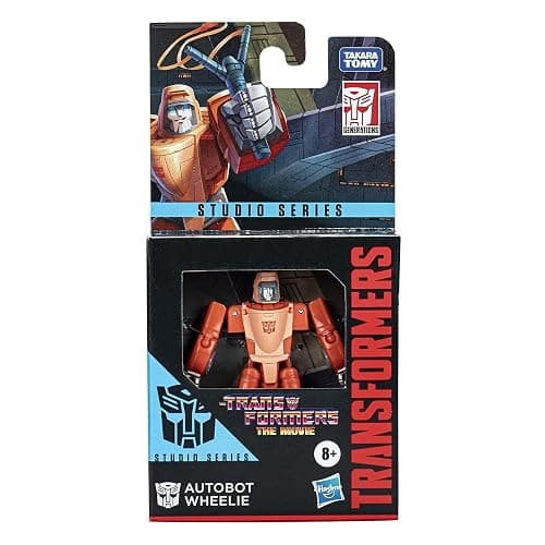 Transformers Toys Studio Series Core Class The The Movie Autobot Wheelie Action Figure - Ages 8 and Up, 3.5-inch | Transformers Studio Series 3.75 Inch Action Figure Core Class Wave 3 - Wheelie thumbnail 6