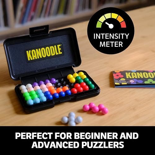 Learning Resources Kanoodle 3D Brain Teaser Puzzle, Travel Game for Adults and Kids Ages 7 8 9 10+, Gift for Boys and Girls, Featuring over 200 Challenges thumbnail 7