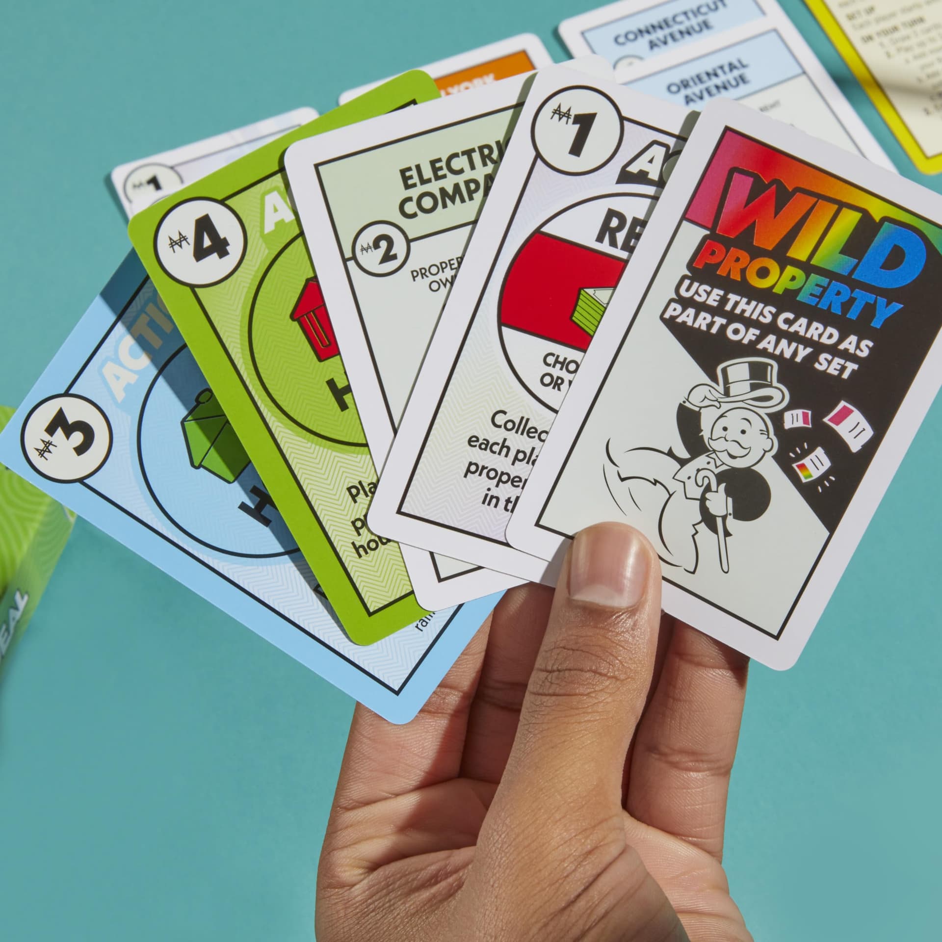 Monopoly Deal Card Game | Quick-Playing Card Game | Fun Games for Families and Kids | Ages 8 and Up | 2 to 5 Players | 15 Mins. | Travel Games s thumbnail 6