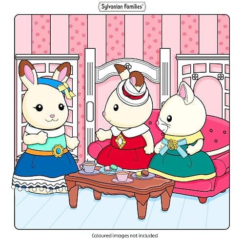 Sylvanian Families Cosy Friends: Cute and Comfy Colouring for All Ages (Sylvanian Families Cosy Colouring) thumbnail 4