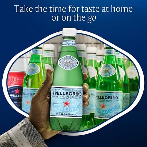 S.Pellegrino Sparkling Natural Mineral Water, Plastic Bottles, 16.9 Fl Oz (Pack of 12) thumbnail 3