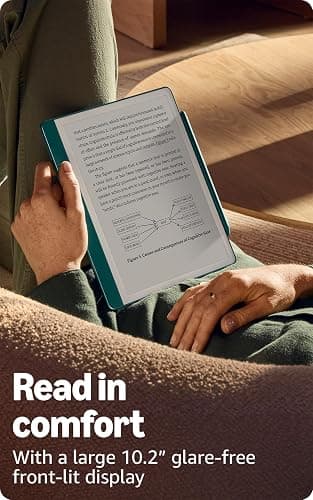 Amazon Kindle Scribe (32GB) - Your notes, documents and books, all in one place. With built-in AI notebook summarization. Includes Premium Pen - Tungsten thumbnail 6