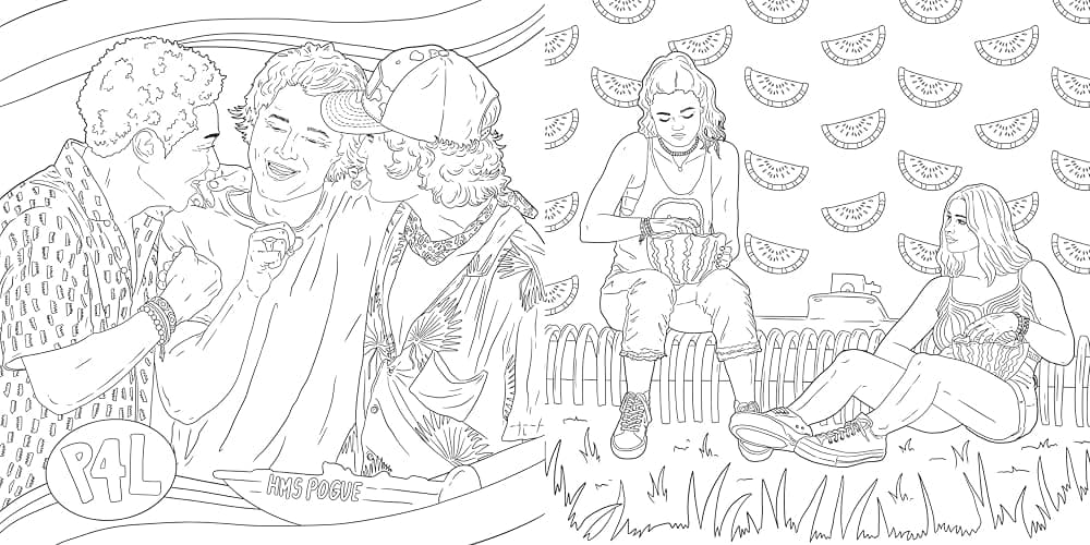 Outer Banks: The Official Coloring Book thumbnail 5