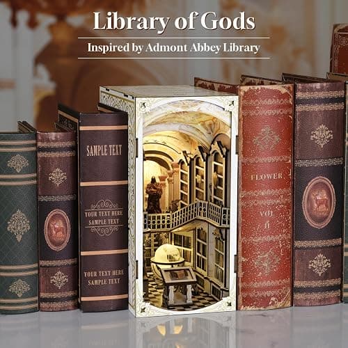 Library of Gods Small (Book Nook) thumbnail 7