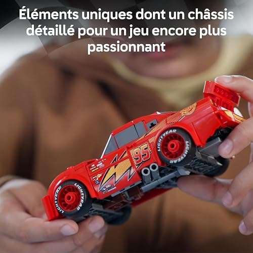 LEGO Speed Champions | Flash McQueen - Jouet Voiture de Course - Maquette Collector - Cadeau Disney pour Garçon ou Fille dès 9 Ans & Fans du Film Cars de Pixar 77255 thumbnail 7