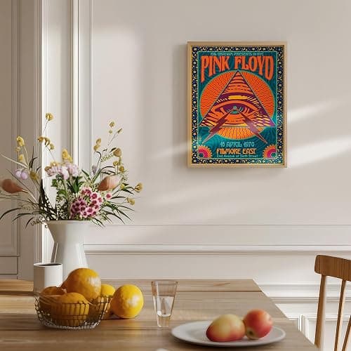 Vintage Concert Poster 11x14 - Psychedelic Rock Music Wall Art - Retro 70s Home Decor - Classic Rock Band Wall Art - Music Room Decoration - UNFRAMED thumbnail 6