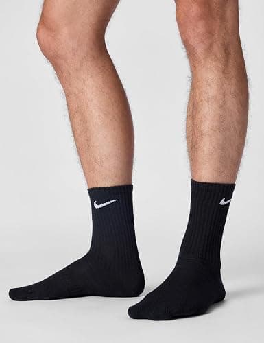 Nike Unisex Adult Everyday Lightweight Training Crew Socks (3-Pack) | Mens and Womens thumbnail 2