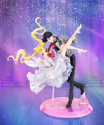 TAMASHII NATIONS - Sailor Moon - Usagi & Tuxedo Mask [Moonlight Glow Edition] FiguartsZERO chouette Collectible Figure thumbnail 6