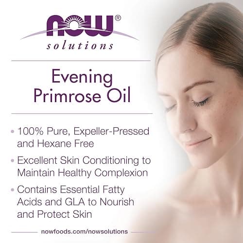 NOW Solutions, Evening Primrose Oil, Moisturizing Oil, 4 fl. oz thumbnail 4