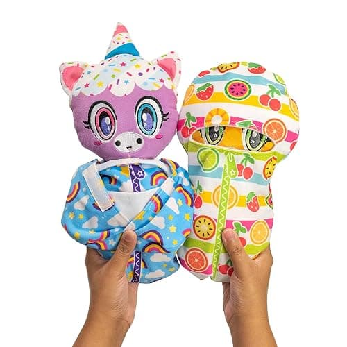 Scentco OMG Snuggle Me! Bedtime Buddies (Sleeping Bag Series), Scented Surprise Collectible 10 inch Plush Toys (Mystery Blind Bag) thumbnail 8
