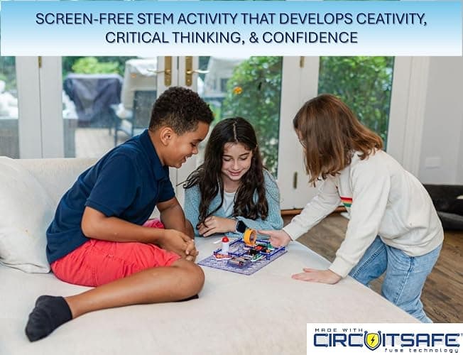 Snap Circuits “Arcade”, Electronics Exploration Kit, Stem Activities for Ages 8+, Full Color Project Manual (SCA-200) thumbnail 4