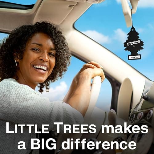 LITTLE TREES Car Air Freshener | Hanging Tree Provides Long Lasting Scent for Auto and Home | 24 Air Fresheners |Vanillaroma thumbnail 8