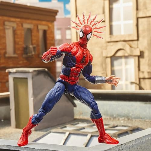 Marvel Legends Maximum Series Spider-Man, Deluxe Spider-Man Comics Collectible 6-Inch Action Figure; Amazing Articulation; Spectacular Accessories thumbnail 4